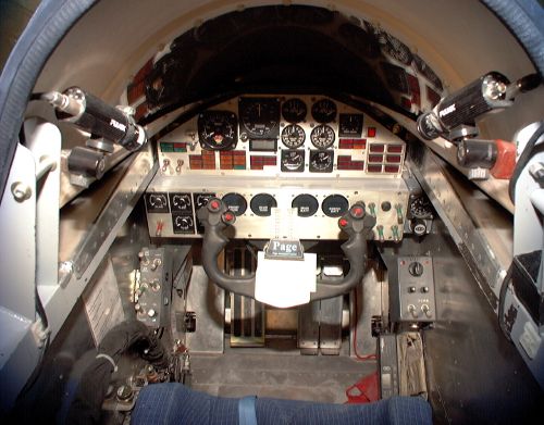 ThrustSSC cockpit